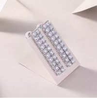 Zizara™ Eternal Shine Earrings Full Moissanite Edition